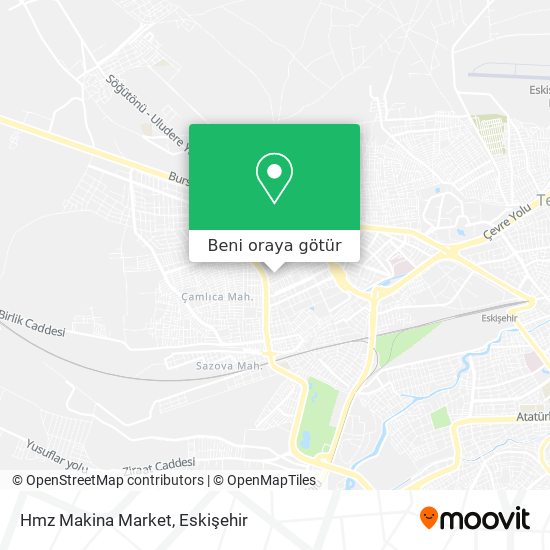Hmz Makina Market harita