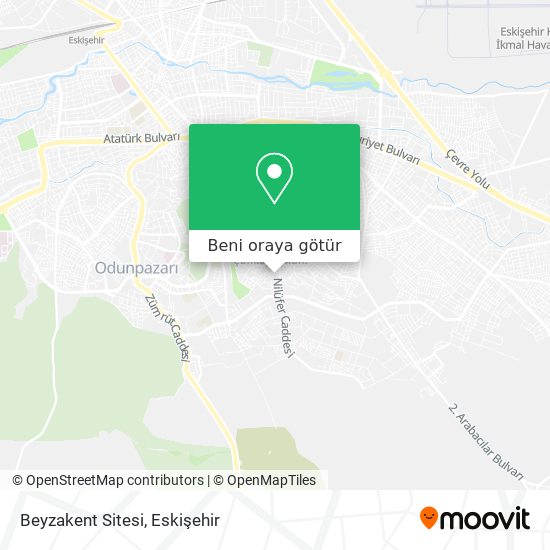 Beyzakent Sitesi harita