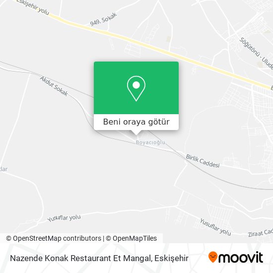 Nazende Konak Restaurant Et Mangal harita