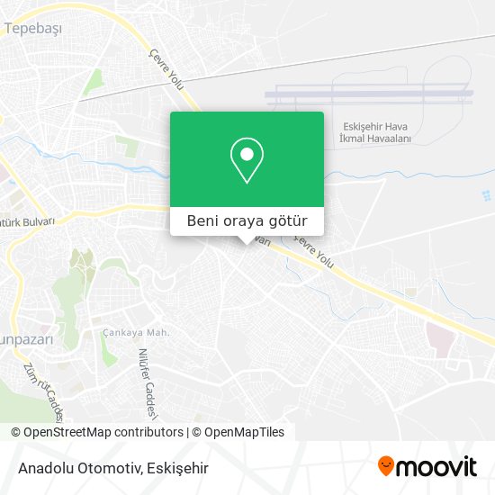Anadolu Otomotiv harita