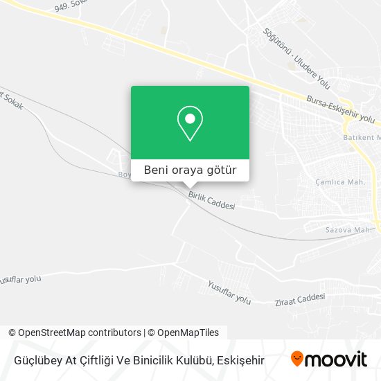 Güçlübey At Çiftliği Ve Binicilik Kulübü harita