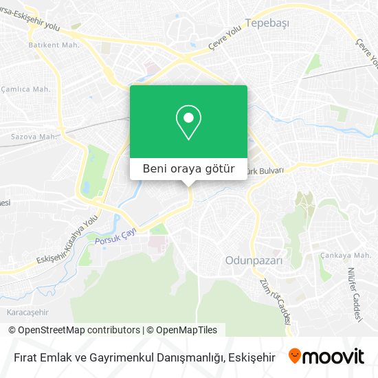 Fırat Emlak ve Gayrimenkul Danışmanlığı harita