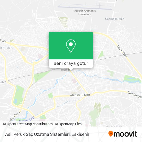 Aslı Peruk Saç Uzatma Sistemleri harita