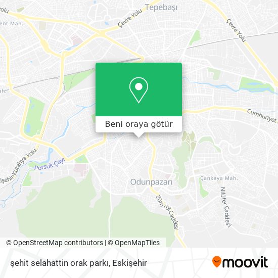 şehit selahattin orak parkı harita