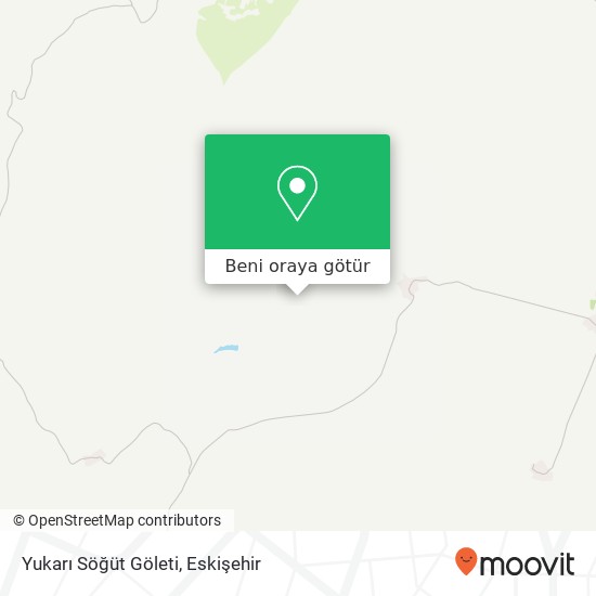 Yukarı Söğüt Göleti harita