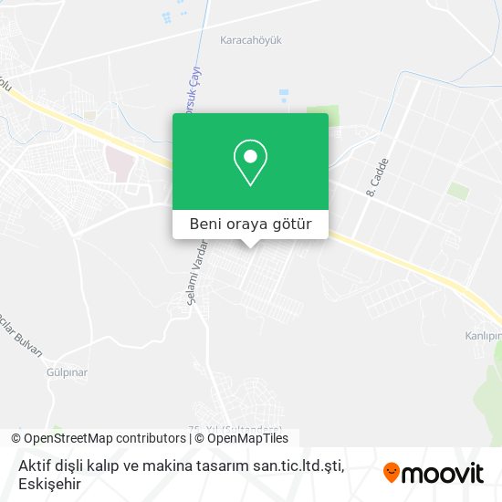 Aktif dişli kalıp ve makina tasarım san.tic.ltd.şti harita