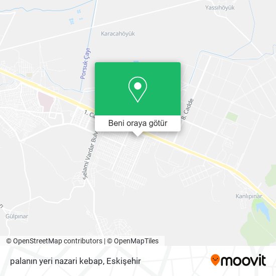 palanın yeri nazari kebap harita