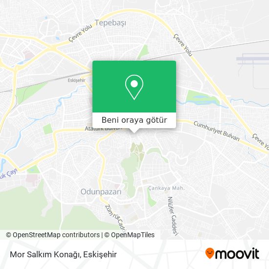 Mor Salkım Konağı harita
