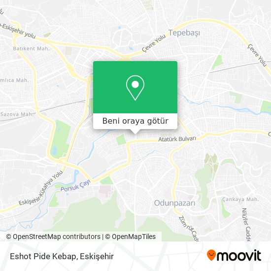 Eshot Pide Kebap harita