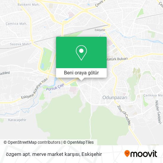 özgem apt. merve market karşısı harita