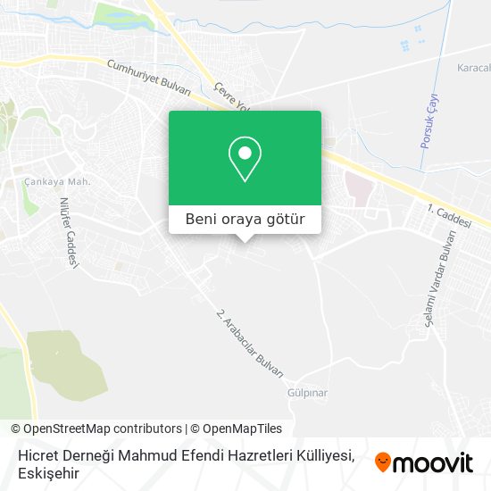 Hicret Derneği Mahmud Efendi Hazretleri Külliyesi harita