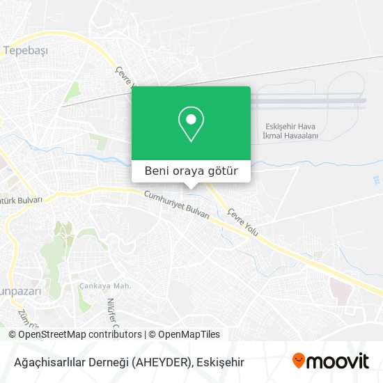 Ağaçhisarlılar Derneği (AHEYDER) harita