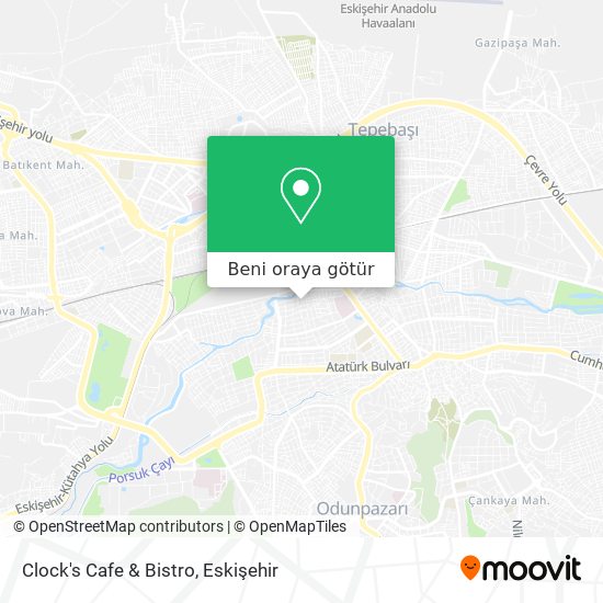 Clock's Cafe & Bistro harita
