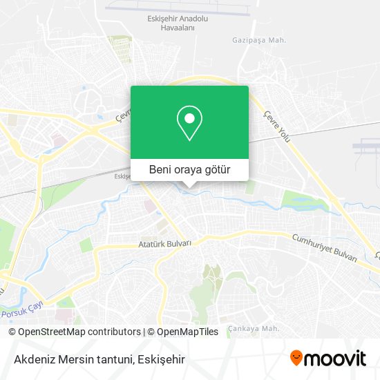 Akdeniz Mersin tantuni harita