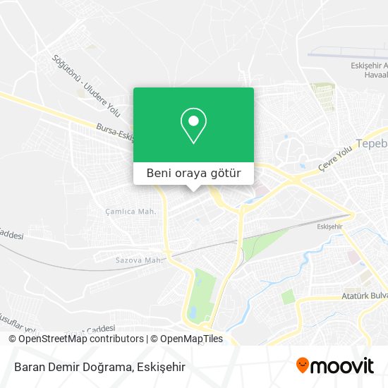 Baran Demir Doğrama harita