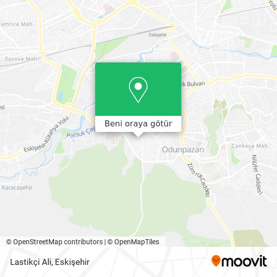 Lastikçi Ali harita