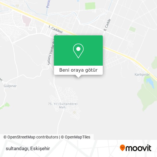 sultandagı harita