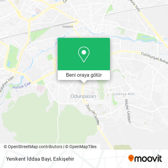 Yenikent İddaa Bayi harita