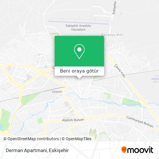 Derman Apartmani harita