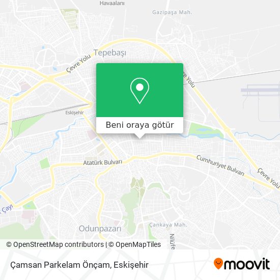 Çamsan Parkelam Önçam harita