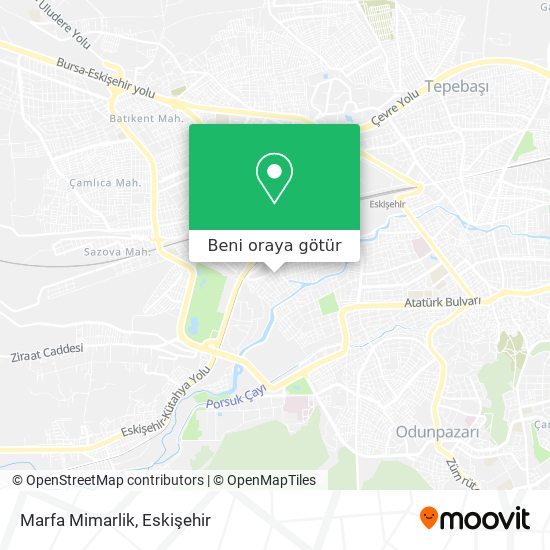 Marfa Mimarlik harita