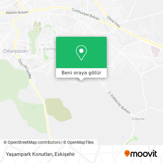 Yaşampark Konutları harita