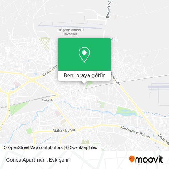 Gonca Apartmanı harita