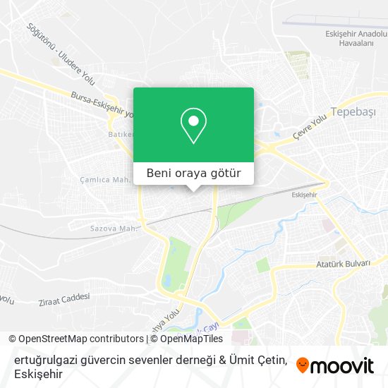 ertuğrulgazi güvercin sevenler derneği & Ümit  Çetin harita