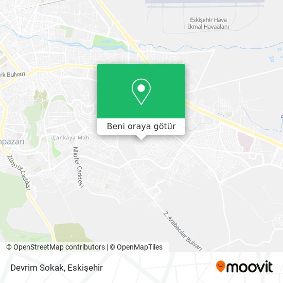 Devrim Sokak harita