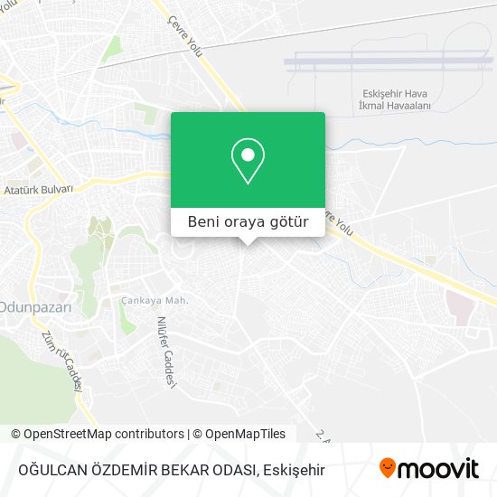 OĞULCAN ÖZDEMİR BEKAR ODASI harita