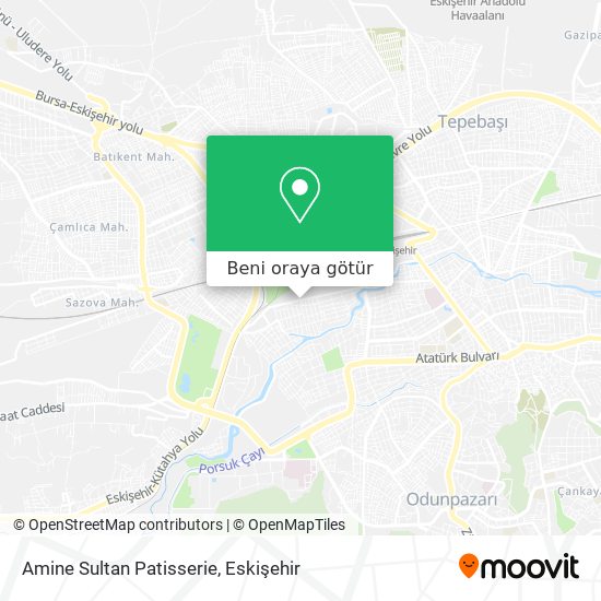 Amine Sultan Patisserie harita