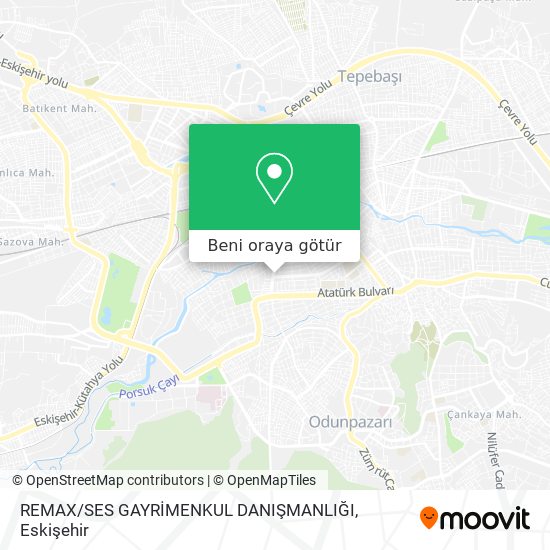 REMAX / SES GAYRİMENKUL DANIŞMANLIĞI harita