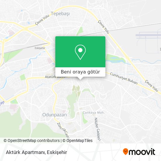 Aktürk Apartmanı harita