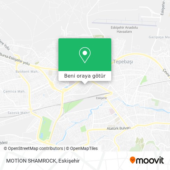 MOTİON SHAMROCK harita