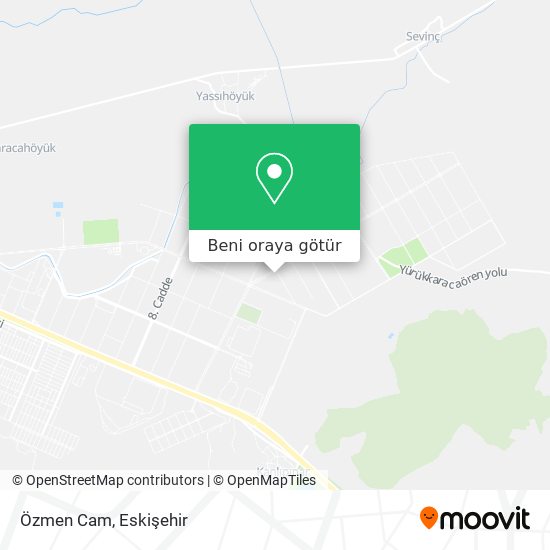 Özmen Cam harita