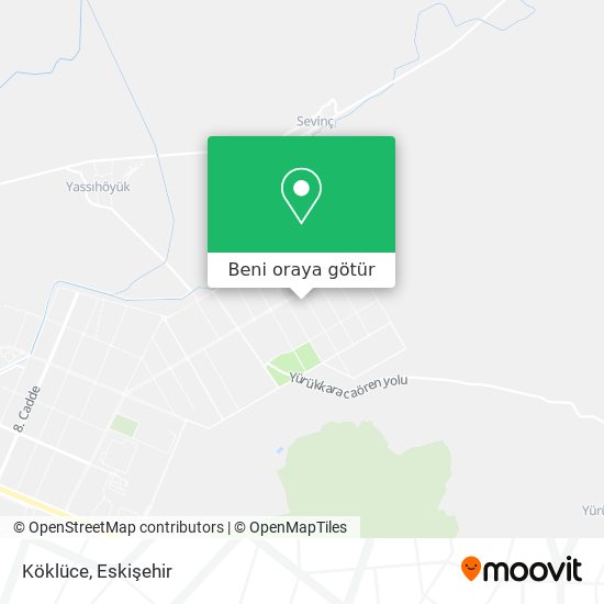 Köklüce harita