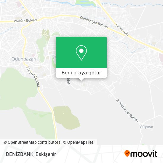 DENİZBANK harita