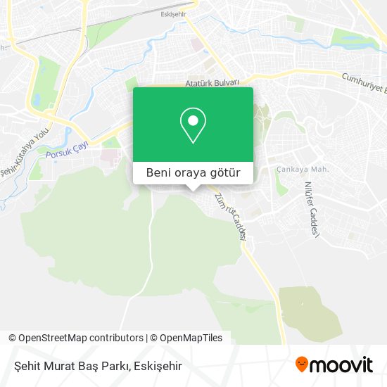 Şehit Murat Baş Parkı harita