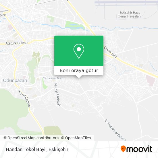 Handan Tekel Bayii harita