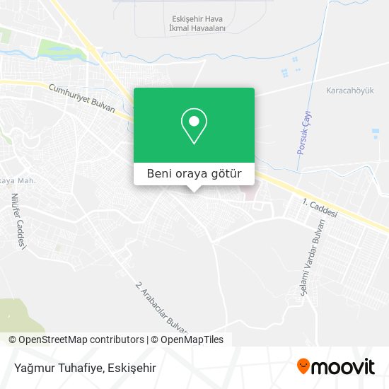 Yağmur Tuhafiye harita