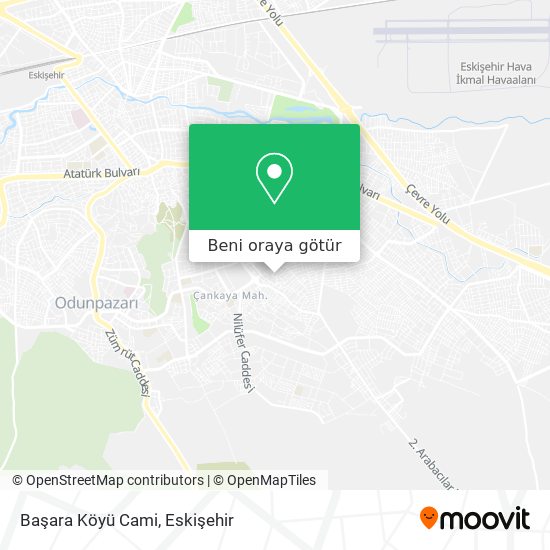 Başara Köyü Cami harita