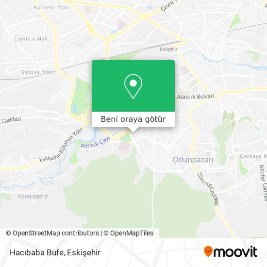 Hacıbaba Bufe harita