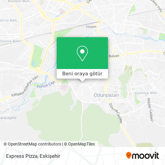Express Pizza harita