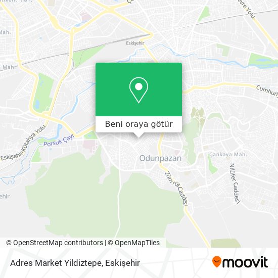 Adres Market Yildiztepe harita