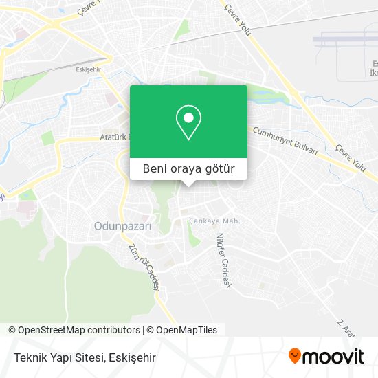 Teknik Yapı Sitesi harita