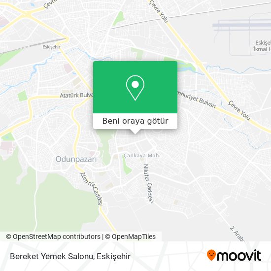 Bereket Yemek Salonu harita