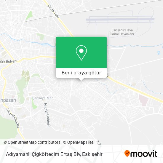 Adıyamanlı Çiğköftecim Ertaş Blv harita