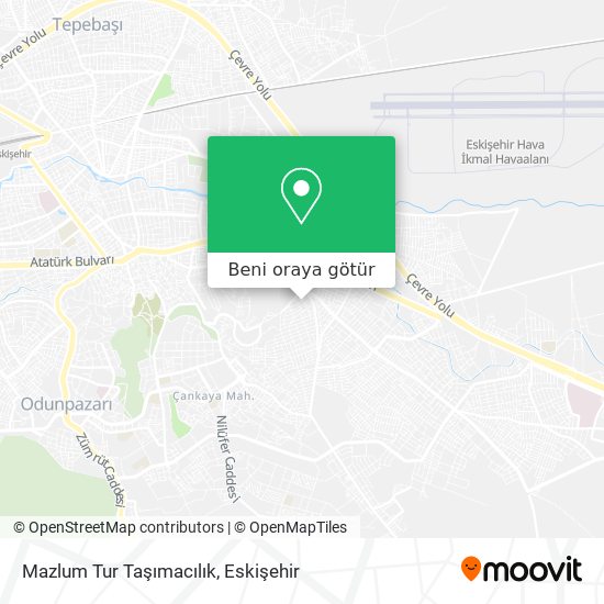Mazlum Tur Taşımacılık harita