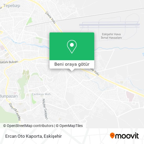 Ercan Oto Kaporta harita