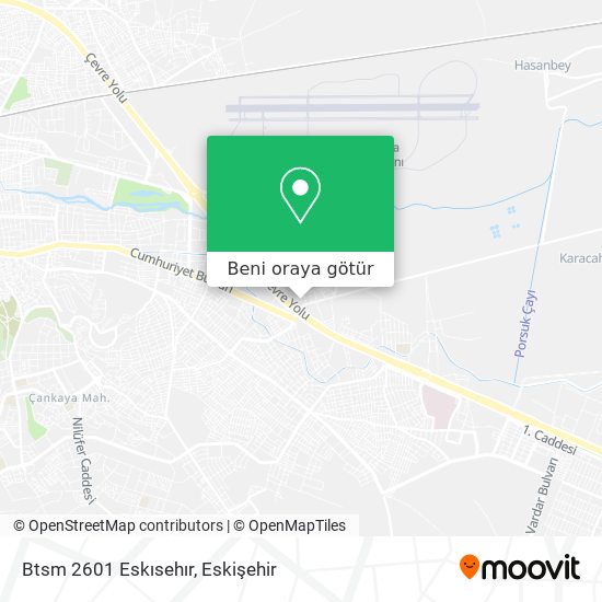 Btsm 2601 Eskısehır harita